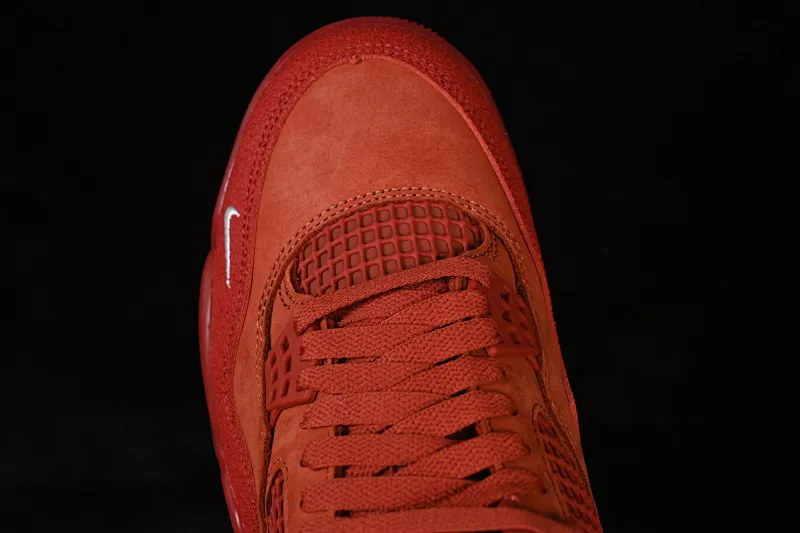 All categories Air Jordan Jordan series basketball shoes Air Jordan 4 LJR version Nigel Sylvester x Air Jordan 4 OG "Brick By Brick" AJ4 Joe 4 red brick suede HF4340-800